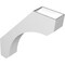 Ekena Millwork 6-in. W x 30-in. D x 34-in. H Legacy Architectural Grade PVC Knee Brace BRCP06X30X34LEC - alternate 5